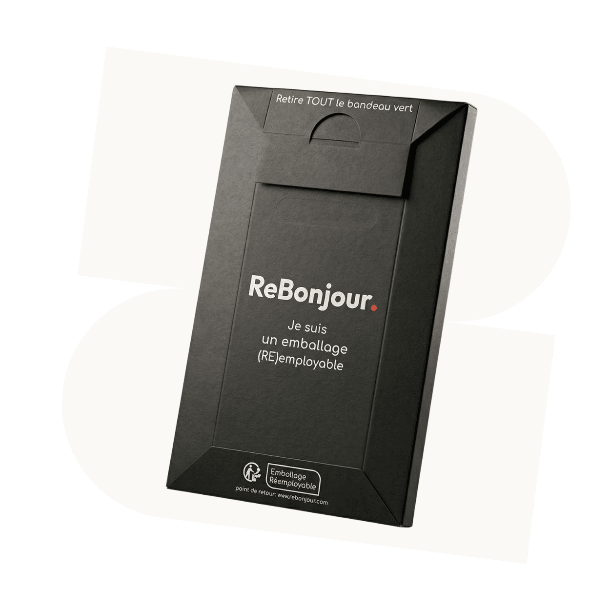 Emballage réutilisable Rebonjour en carton